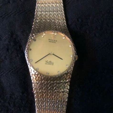 vintage rolex geneve cellini watch